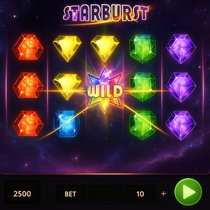 GramsBet - Starburst Slot Game - NetEnt Casino
