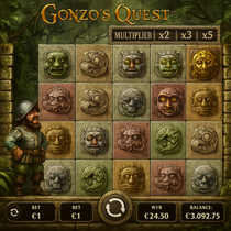 GramsBet - Gonzo's Quest Slot Game - Adventure Slots